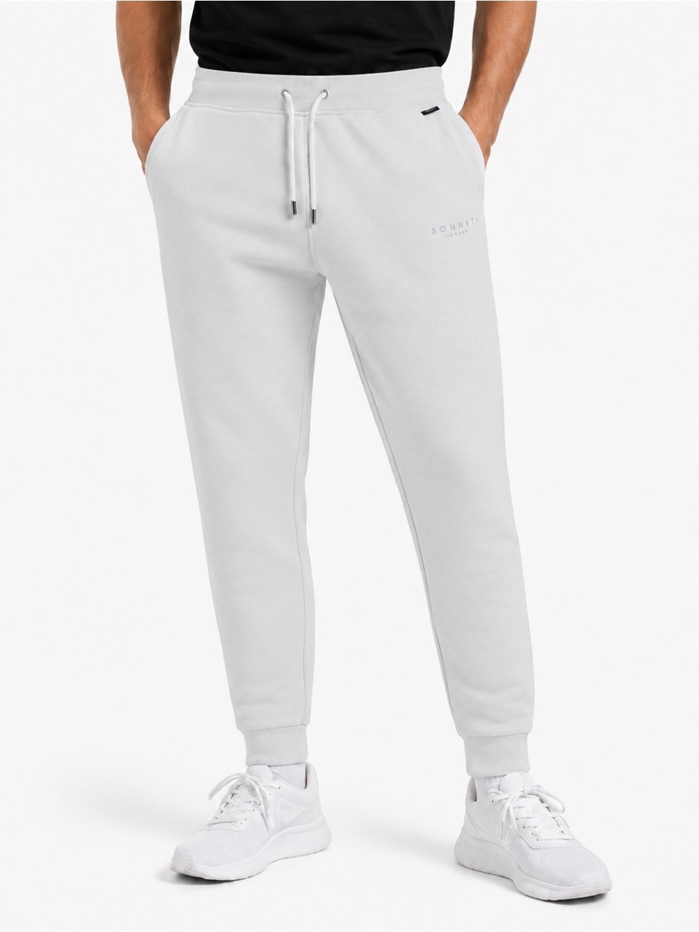 Sonneti London Light Gray Slim Jogger Sweatpants Lounge Athletic Men's Size L